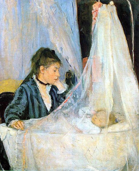 Berthe Morisot The Cradle Sweden oil painting art